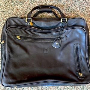 Vintage Fendi Weekender Bag, very clean interior, black